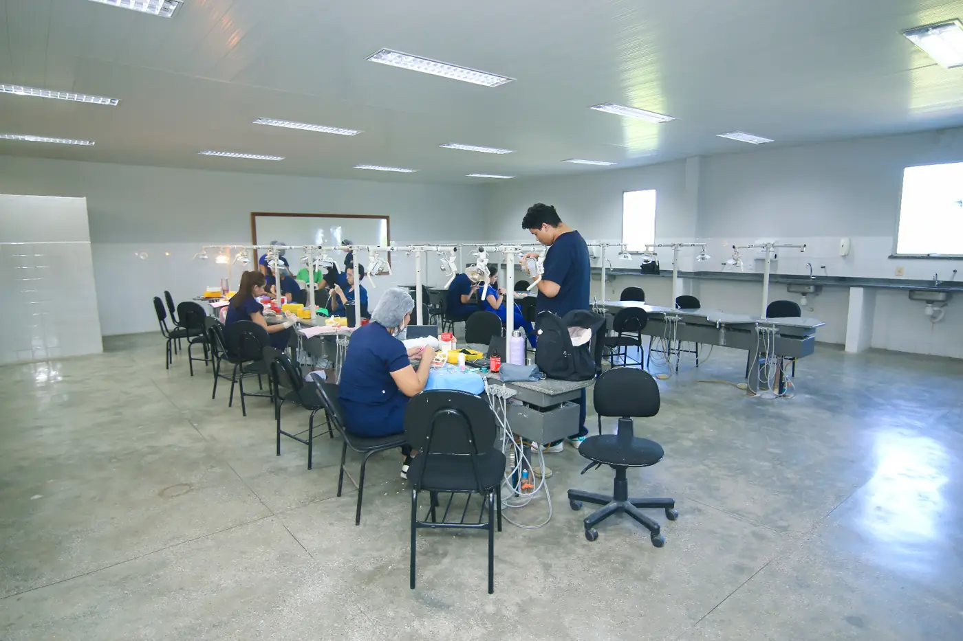 Laboratório de práticas odontológicas